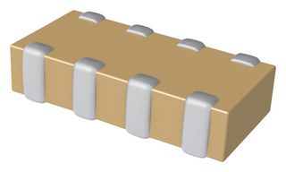 KEMET CA064X222K5RACTU Capacitor Array, 2200 pF, 0612 [1632 Metric], 50 V, 4 Capacitors, Wraparound, ± 10%