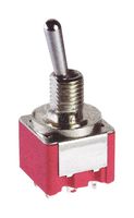MULTICOMP PRO MP1FD5T1B6M1QES-5 Toggle Switch, Miniature, On-Off-(On), DPDT, Non Illuminated, MP Miniature Toggle Switches