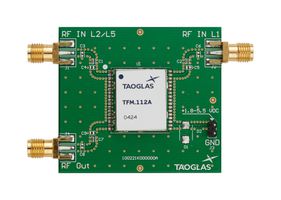 TAOGLAS TFMD.112A Evaluation Board, TFM.112A, GNSS Front End Module